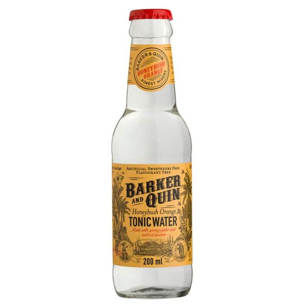 Barker & Quin - Honeybush & Orange, Pack of 4 Glass Bottles, 200ml