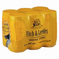 Fitch & Leedes - Indian Tonic, 6er Pack Dosen, 200ml