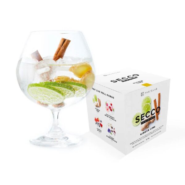Tastelab - Secco Drink Infusion, Ginger Lime, 8 sachets per box