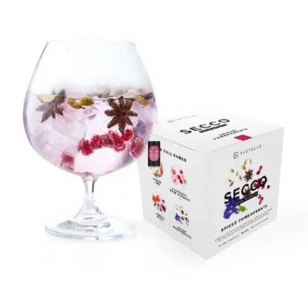 Tastelab - Secco Drink Infusion, Spiced Pomegranate 8 sachets per box